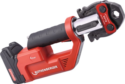 Akkupressmaschine ROMAX Compact TT 15-35mm Basic Set 1,1x2Ah,EU,o.Pressbacken