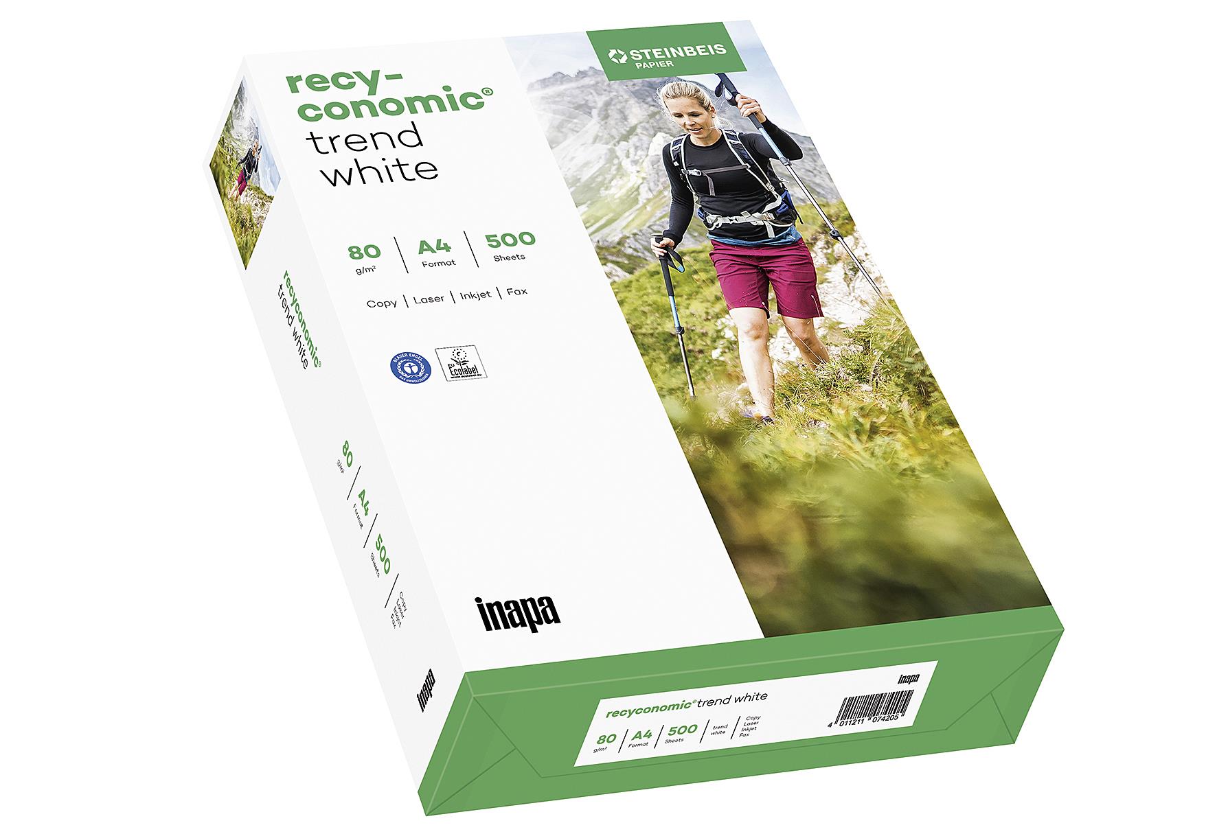 Recycomic Trend White 80g 500B - 5 VPE